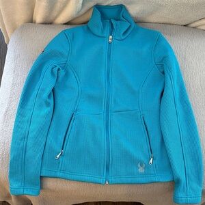 Beaver Creek- Spyder Turquoise Zip-Up Jacket